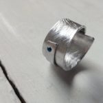Anello in alluminio texturizzato