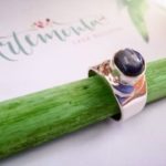 Anello in argento con zaffiro