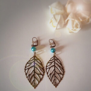 Leaf earrings