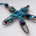 Starfish summer pendant
